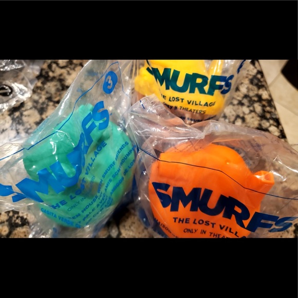 2017 Smurfs The Lost Village McDonalds Toys - Picture 5 of 7